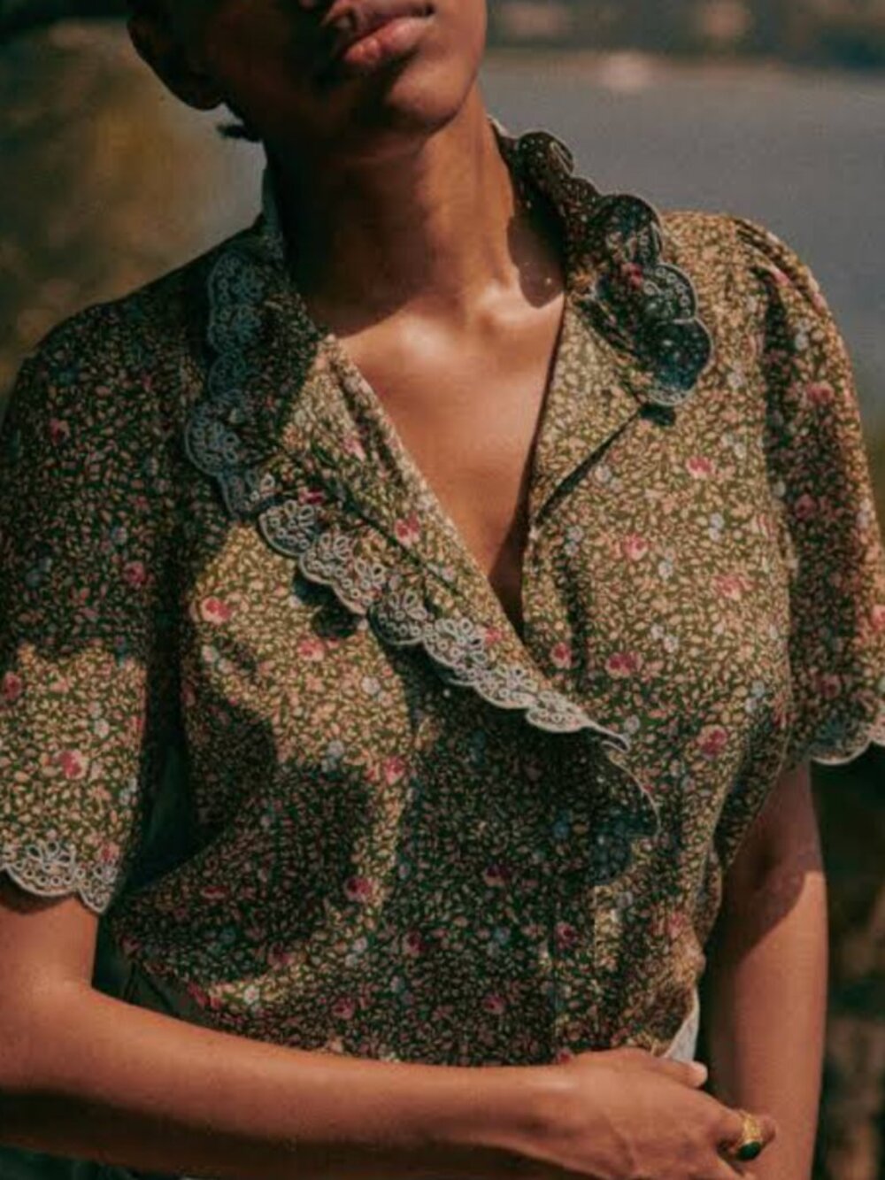 Sezane Dalhia blouse